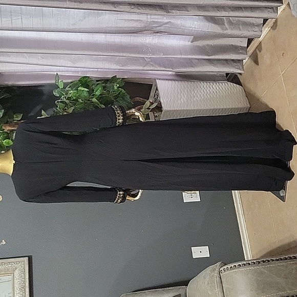 NWT Trina Turk Swank Black Jumpsuit Size 6 - Picture 8 of 12